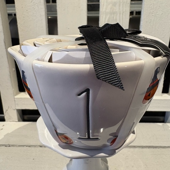 Rae Dunn Artisan Collection Ceramic Pumpkin 🎃 Measuring Cups - Picture 1 of 3
